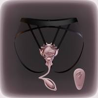 UEROS Remote-control Wearable Vibrator with Detachable Egg Set